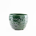 ghiveci flori ceramica verde ghivece vase ceramice