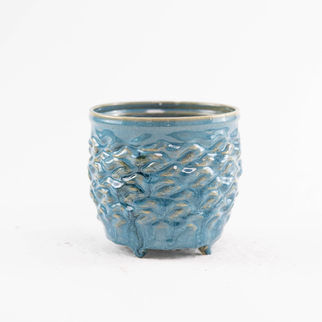 ghiveci flori ceramica albastru ghivece vase ceramice