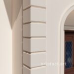 Bosaje de colț - Colecția Standard - Model 1 - 300 x 38 x 400mm