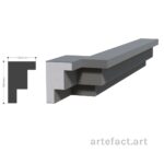 Cornisa Colectia Standard Model 1 150 X 100 X 2000mm