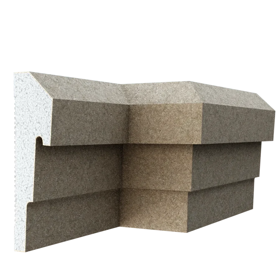 Brâu decorativ – Colecția Standard – BR-03 – 180 x 50 x 2000mm