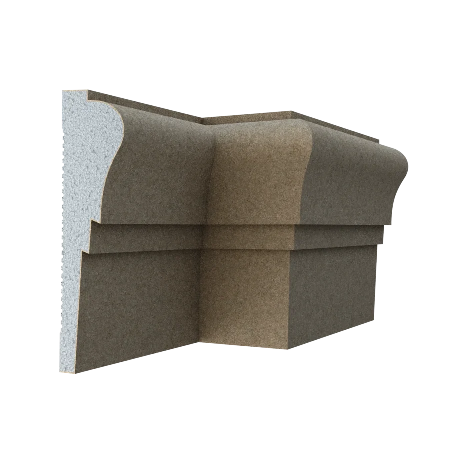 Brâu decorativ – Colecția Standard – BR-04 – 220 x 60 x 2000mm