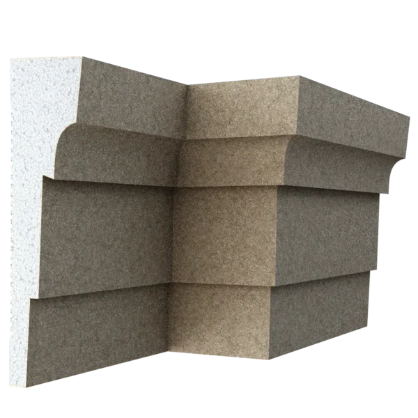 Brâu decorativ – Colecția Standard – BR-05 – 220 x 60 x 2000mm
