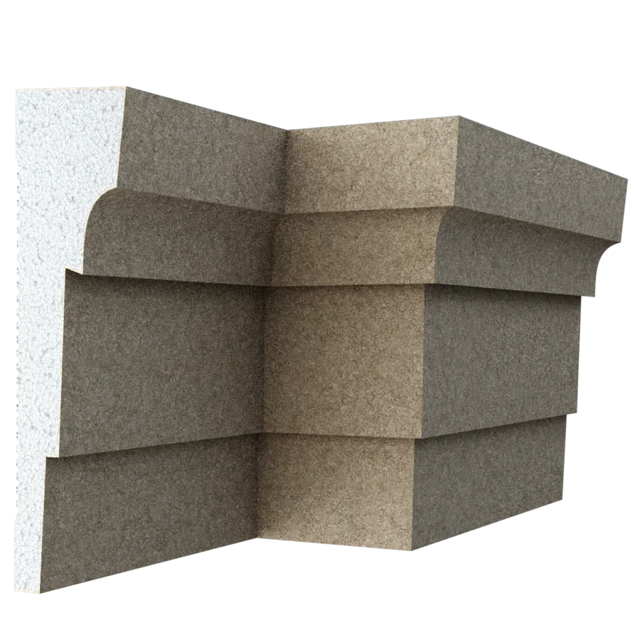 Brâu decorativ – Colecția Standard – BR-05 – 220 x 60 x 2000mm