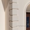 Bosaje colț profile decorative fațadă ornamente polistiren