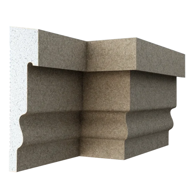Brâu decorativ – Colecția Standard – BR-02 – 180 x 50 x 2000mm