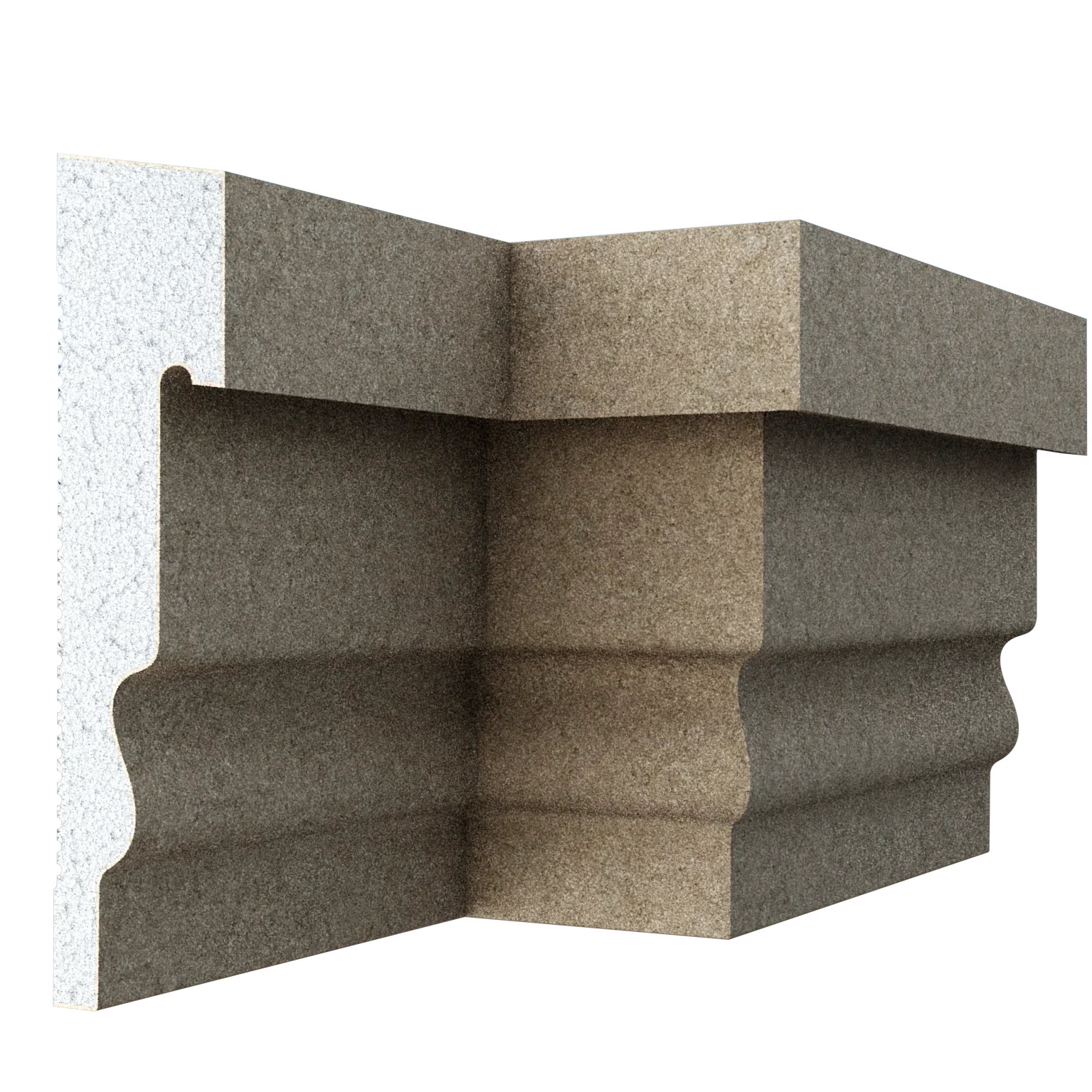 Brâu decorativ – Colecția Standard – BR-02 – 180 x 50 x 2000mm Brâu decorativ – Colecția Standard – BR-02 – 180 x 50 x 2000mm