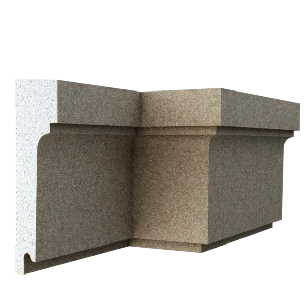 Brâu decorativ – Colecția Standard – BR-06 – 220 x 60 x 2000mm