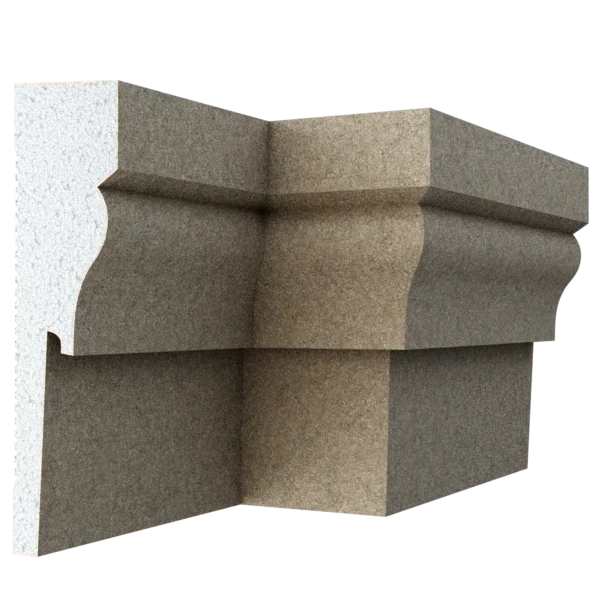 Brâu decorativ – Colecția Standard – BR-08 – 220 x 60 x 2000mm