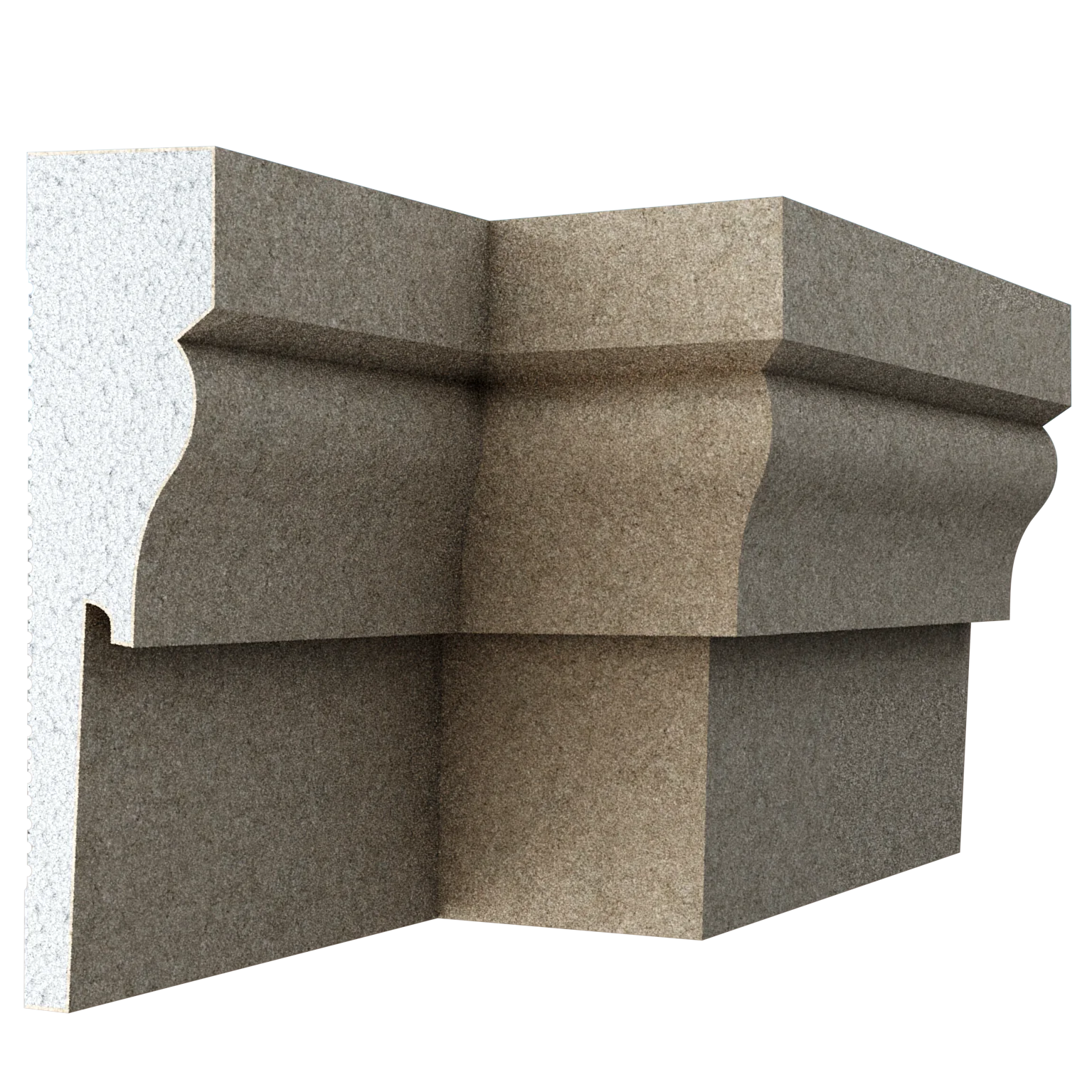 Brâu decorativ – Colecția Standard – BR-08 – 220 x 60 x 2000mm Brâu decorativ – Colecția Standard – BR-08 – 220 x 60 x 2000mm