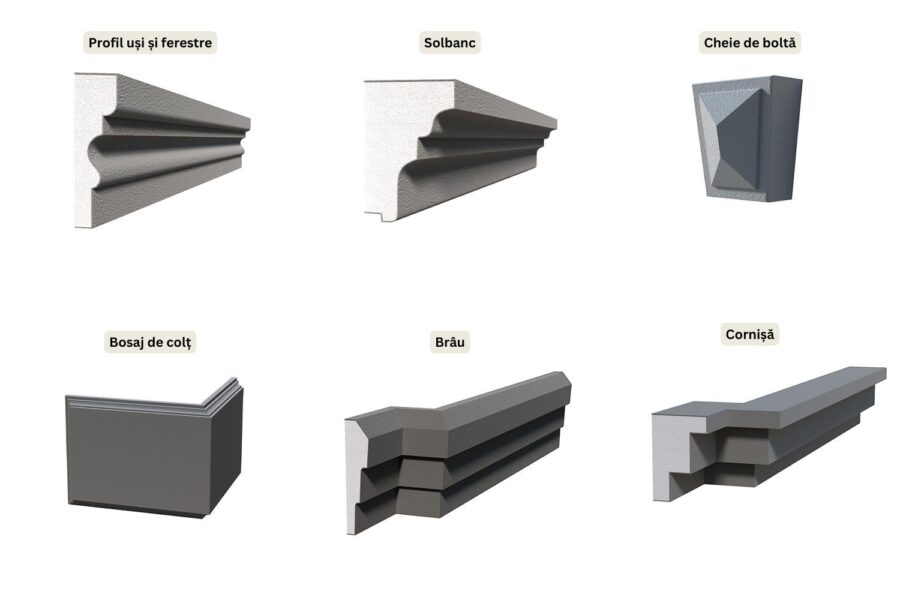 Pachet Mostre Profile Decorative Exterior